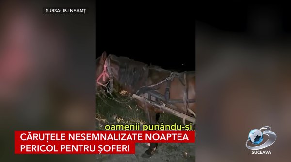 carutele nesemnalizate noaptea pericol pentru soferi