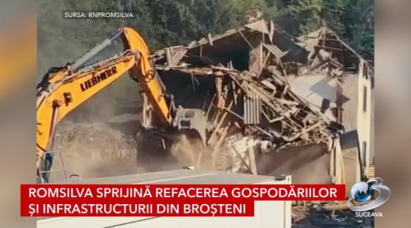 romsilva sprijina refacerea gospodariilor si infrastructurii din brosteni romsilva sprijina refacerea gospodariilor si infrastructurii din brosteni