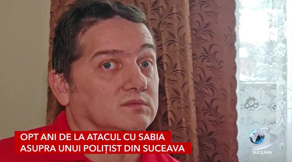 opt ani de la atacul cu sabia asupra unui politist din suceava