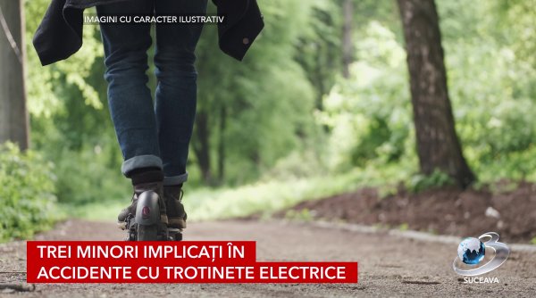 trei minori implicati in accidente cu trotinete electrice trei minori implicati in accidente cu trotinete electrice