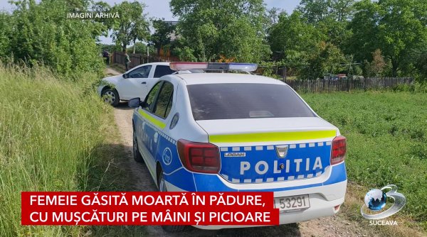 femeie gasita moarta in padure cu muscaturi pe maini si picioare