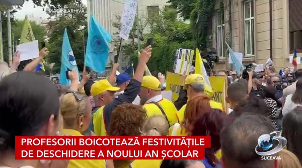 profesorii boicoteaza festivitatile de deschidere a noului an scolar