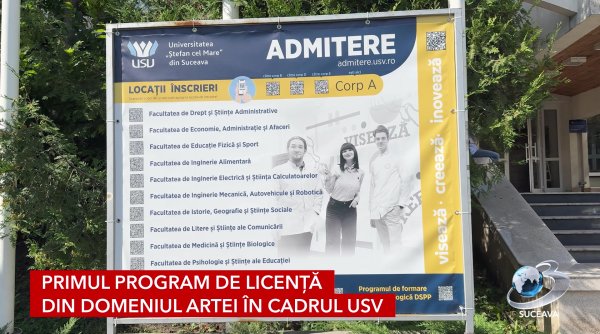 primul program de licenta din domeniul artei in cadrul usv