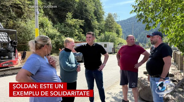 soldan la brosteni aici este un adevarat santier in aer liber