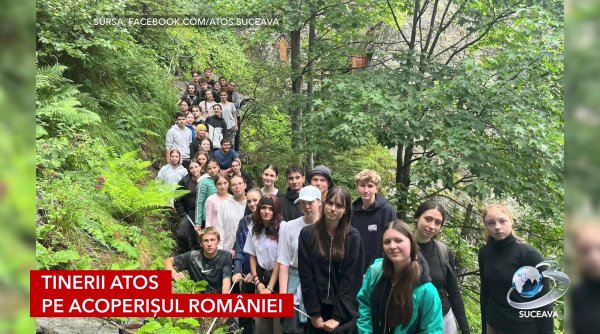 tinerii atos pe acoperisul romaniei
