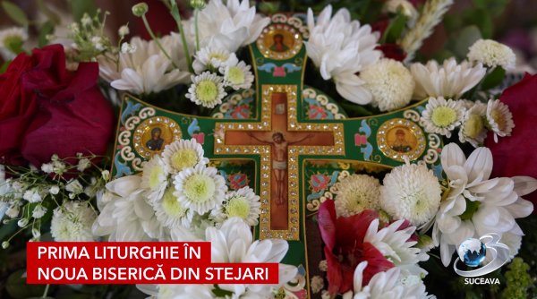 prima liturghie in noua biserica din stejari prima liturghie in noua biserica din stejari