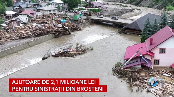 ajutoare de 2 1 milioane lei pentru sinistratii din brosteni ajutoare de 2 1 milioane lei pentru sinistratii din brosteni