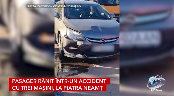 pasager ranit intr un accident cu trei masini la piatra neamt pasager ranit intr un accident cu trei masini la piatra neamt