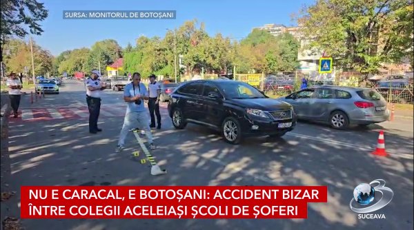 nu e caracal e botosani accident bizar intre colegii aceleiasi scoli de soferi