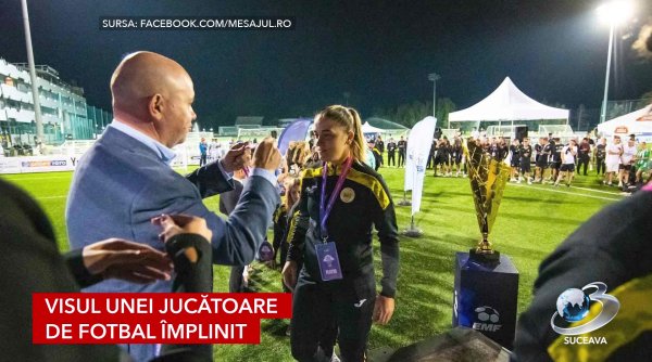 visul unei jucatoare de fotbal implinit deschide clubul soimii la piatra soimului visul unei jucatoare de fotbal implinit deschide clubul soimii la piatra soimului