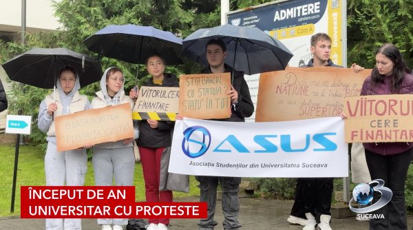 inceput de an universitar cu proteste