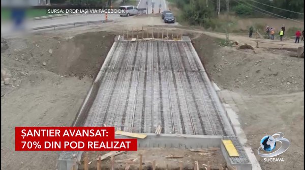 podul de la praxia tot mai aproape de finalizare