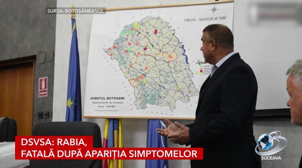 alerta de rabie in judetul botosani