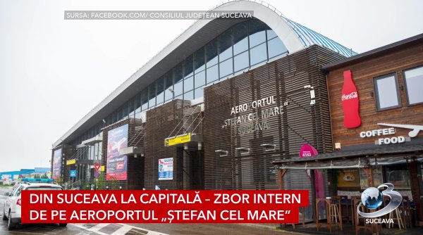 din suceava la capitala zbor intern de pe aeroportul stefan cel mare