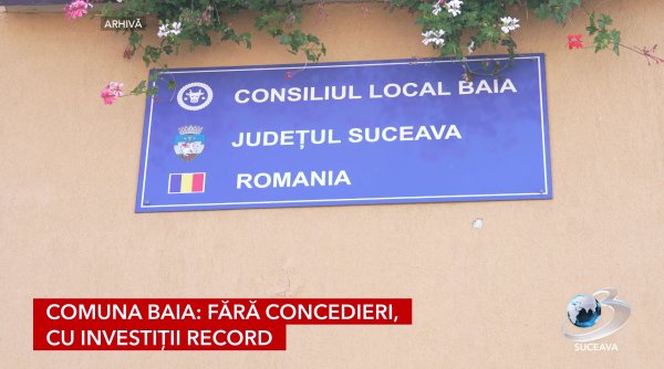 comuna baia fara concedieri cu investitii record
