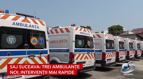 saj suceava trei ambulante noi interventii mai rapide saj suceava trei ambulante noi interventii mai rapide