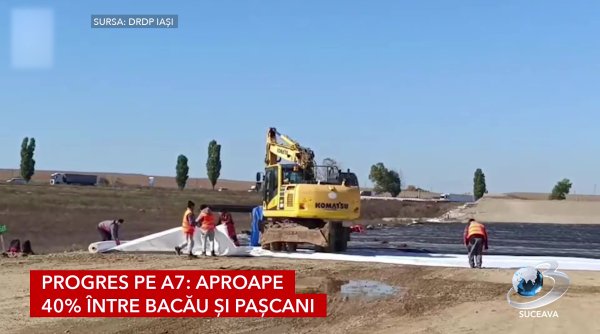 progres pe a7 aproape 40 intre bacau si pascani progres pe a7 aproape 40 intre bacau si pascani