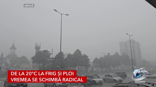 de la 20 c la frig si ploi vremea se schimba radical