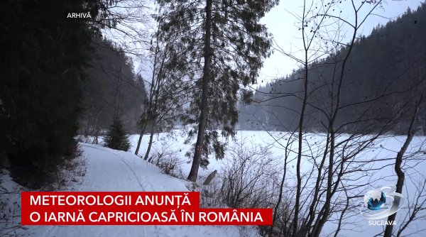 meteorologii anunta o iarna capricioasa in romania
