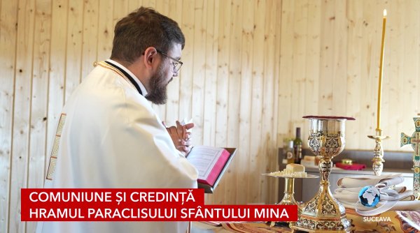 sarbatoare in cartierul stejari hramul sfantului mare mucenic mina