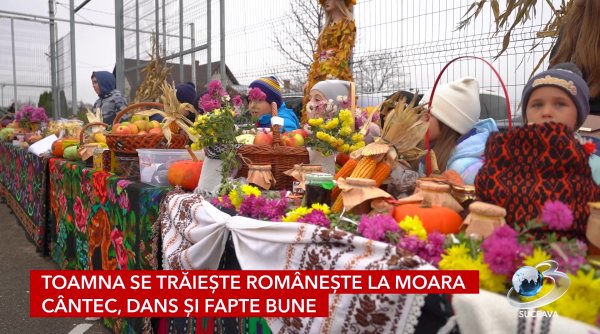 toamna se traieste romaneste la moara cantec dans si fapte bune