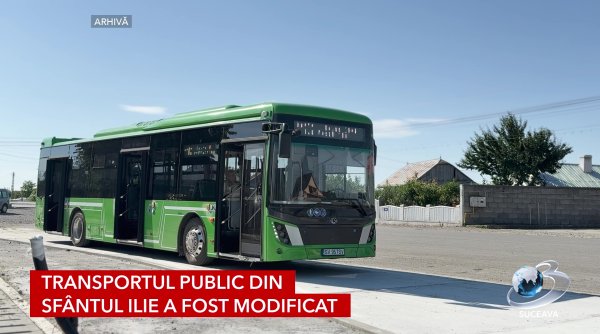 transportul public din sfantul ilie a fost modificat