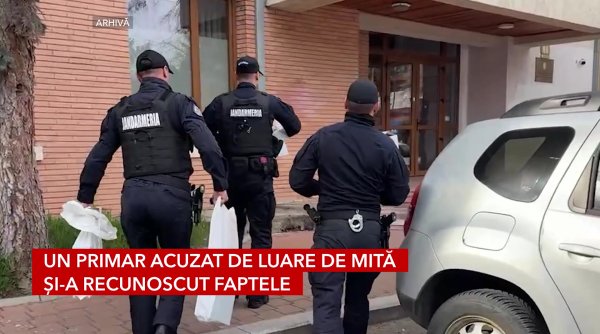 un primar acuzat de luare de mita si a recunoscut faptele