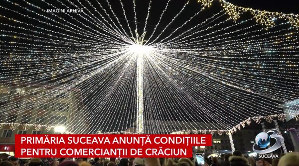 primaria suceava anunta conditiile pentru comerciantii de craciun