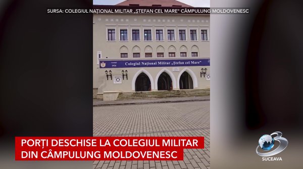 porti deschise la colegiul militar din campulung moldovenesc
