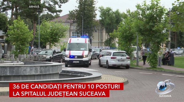 36 de candidati pentru 10 posturi la spitalul judetean suceava