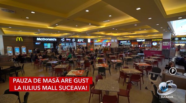 pauza de masa are gust la iulius mall suceava