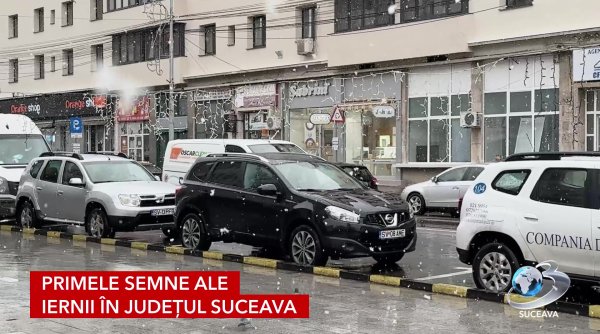 primele semne ale iernii in judetul suceava
