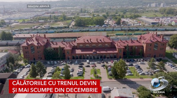 calatoriile cu trenul devin si mai scumpe din decembrie