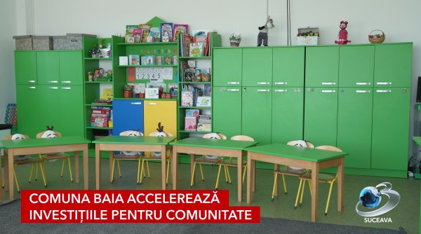 comuna baia accelereaza investitiile pentru comunitate