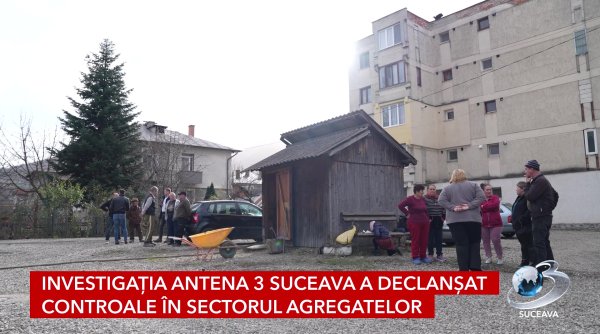 investigatia antena 3 suceava a pornit controalele in domeniul agregatelor minerale
