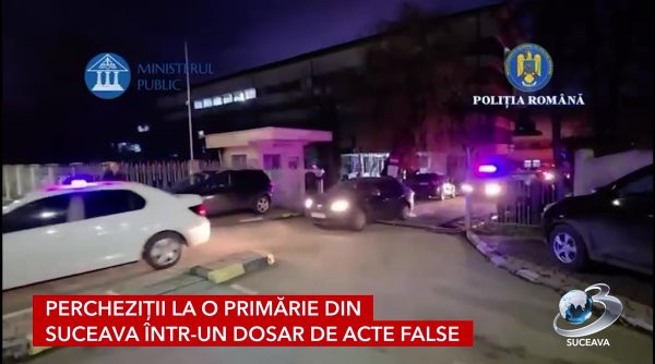perchezitii la o primarie din suceava intr un dosar de acte false