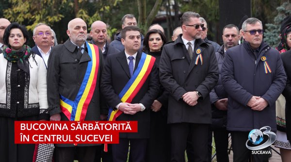 bucovina sarbatorita in centrul sucevei