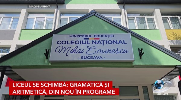 liceul se schimba gramatica si aritmetica din nou in programe