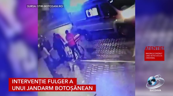 reactie salvatoare in trafic jandarm erou in dorohoi