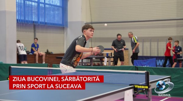cupa bucovinei la tenis de masa si a desemnat castigatorii