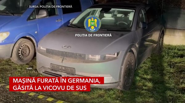masina furata in germania gasita la vicovu de sus