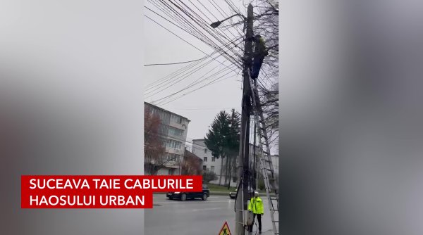 suceava taie cablurile haosului urban