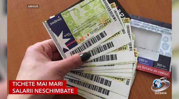 tichetele de masa cresc la 45 de lei