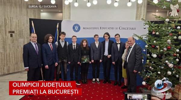olimpicii judetului premiati la bucuresti