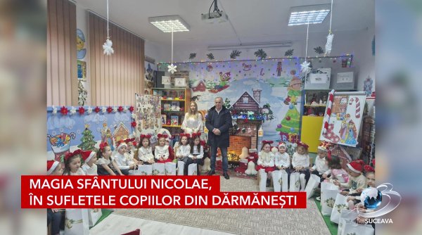 magia sfantului nicolae in sufletele copiilor din darmanesti