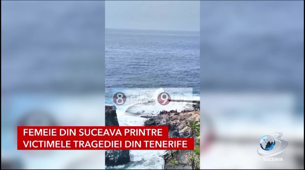 suceveanca zdrobita de valurile mortale din tenerife