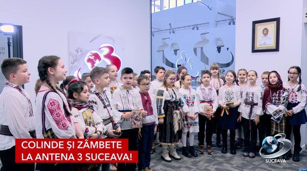 colinde si zambete la antena 3 suceava