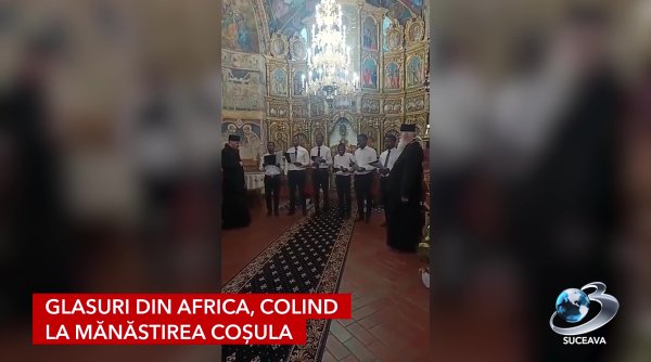 glasuri din africa colind la manastirea cosula