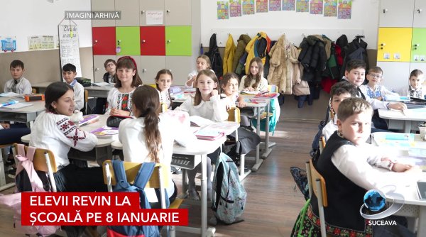elevii revin la scoala pe 8 ianuarie