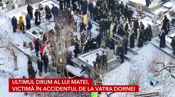 durere fara margini ultimul drum al lui matei victima in accidentul de la vatra dornei